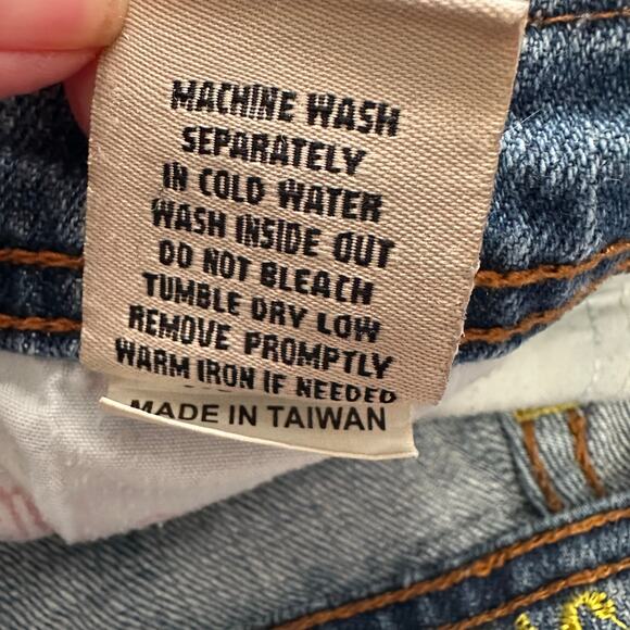 Miss Me Womens size 28 Flare Leg Y2K JP4193NE Gatsby Denim Jeans - Picture 9 of 11